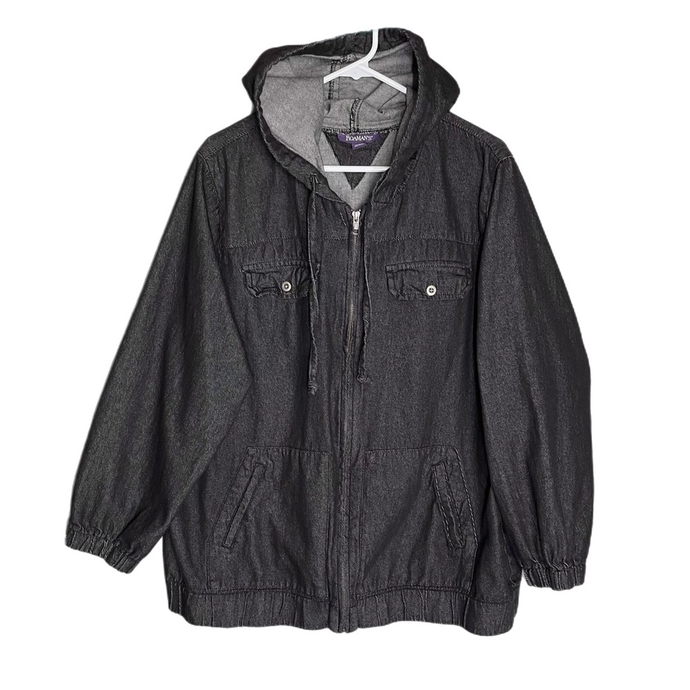 Roaman’s Denim Jacket Women’s Size 20W